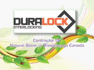 Natural Stone in Mississauga