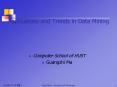 Applications and Trends in Data Mining PowerPoint PPT Presentation