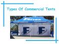 Types Of Commercial Tents PowerPoint PPT Presentation