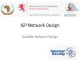 ISP Network Design PowerPoint PPT Presentation