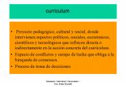 curriculum