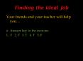 Finding the Ideal Job PowerPoint PPT Presentation