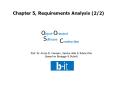 Chapter 5, Requirements Analysis (2/2) PowerPoint PPT Presentation