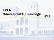 UCLA Where Great Futures Begin
