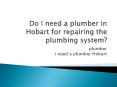 Master Plumber in Hobart PowerPoint PPT Presentation