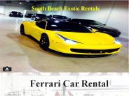 Rent a Ferrari in Miami