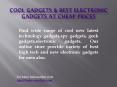 Cool Gadgets & Best Electronic Gadgets at Cheap Prices