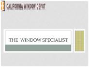 The  Window Specialist