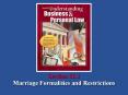 Marriage Formalities and Restrictions PowerPoint PPT Presentation