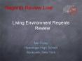 Regents Review Live! PowerPoint PPT Presentation