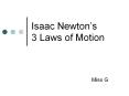 Isaac Newton PowerPoint PPT Presentation
