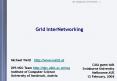 Grid InterNetworking PowerPoint PPT Presentation