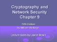 William Stallings, Cryptography and Network Security 5/e PowerPoint PPT Presentation
