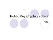 Public Key Cryptography 2