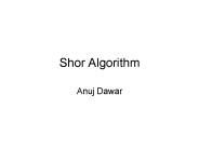 Shor Algorithm
