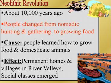 Neolithic Revolution