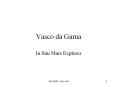 Vasco da Gama PowerPoint PPT Presentation