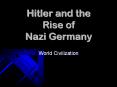 Hitler and the Rise of Nazi Germany PowerPoint PPT Presentation