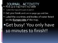 JOURNAL ACTIVITY PowerPoint PPT Presentation