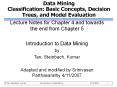Data Mining Classification: Basic Concepts, Decision Trees, and Model Evaluation PowerPoint PPT Presentation