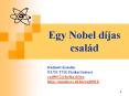 Egy Nobel d PowerPoint PPT Presentation