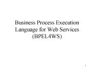 Business Process Execution Language for Web Services (BPEL4WS)