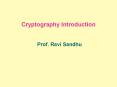 Cryptography Introduction PowerPoint PPT Presentation