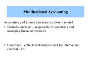 Multinational Accounting