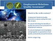 Employment Relations Quality Assurance