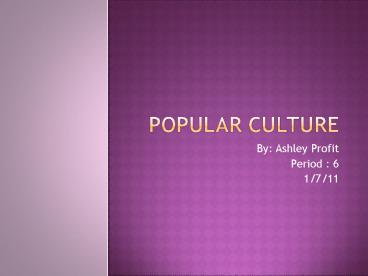 presentation player overlay