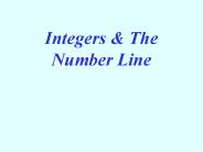 Integers