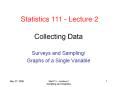 Collecting Data PowerPoint PPT Presentation
