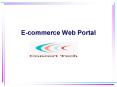 E-commerce Web Portal PowerPoint PPT Presentation