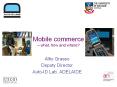 Mobile commerce  PowerPoint PPT Presentation