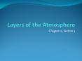 Layers of the Atmosphere PowerPoint PPT Presentation