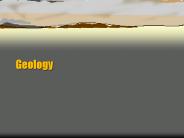 Geology