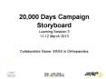 20,000 Days Campaign PowerPoint PPT Presentation