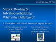 Vehicle Routing PowerPoint PPT Presentation