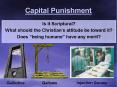 Capital Punishment PowerPoint PPT Presentation