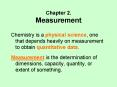 Chapter 2. Measurement PowerPoint PPT Presentation