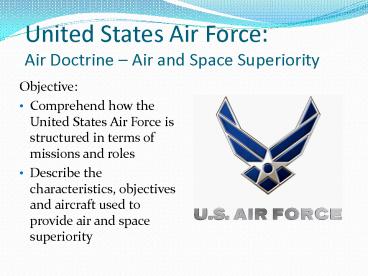 United States Air Force: Air Doctrine 