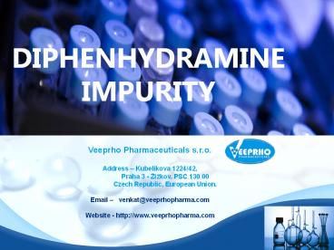 Diphenhydramine Impurity