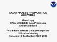 NOAA NPOESS PREPARATION ACTIVITIES PowerPoint PPT Presentation