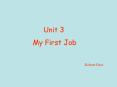 My First Job PowerPoint PPT Presentation