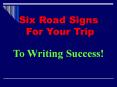 Six Road Signs PowerPoint PPT Presentation