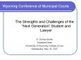 Wyoming Conference of Municipal Courts PowerPoint PPT Presentation