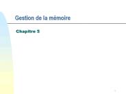 Gestion de la m