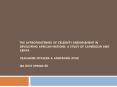The Appropriateness of Celebrity Endorsement In Developing African Nations: A Study Of Cameroon and Kenya Ceasarine Nyaseda PowerPoint PPT Presentation