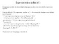 Espressioni regolari (1) PowerPoint PPT Presentation