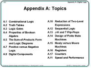 Appendix A: Topics